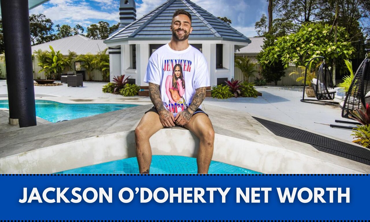 Featured photo of Jackson O’Doherty Infront of his house